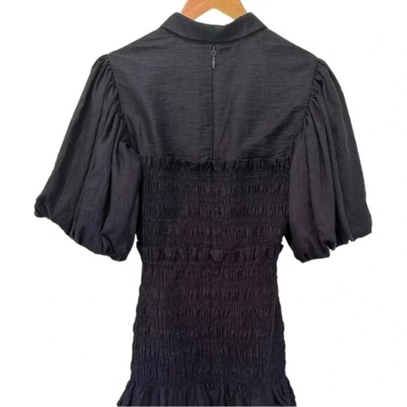 Acler Edna Linen-Blend Mini Dress sz 4 - Picture 11 of 16